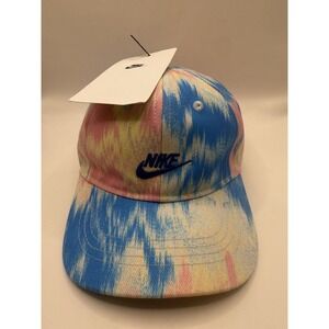 Nike Hat Cap Strap Back Child Ocean Bliss Blue Pink Tie Dye Infant NWT